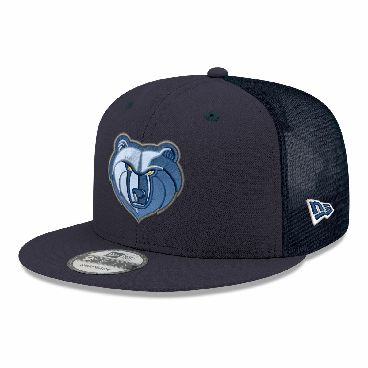 NBA Memphis Grizzlies Core Logo Meshback 9FIFTY Snapback Hat