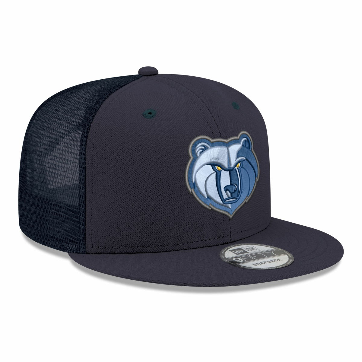 NBA Memphis Grizzlies Core Logo Meshback 9FIFTY Snapback Hat