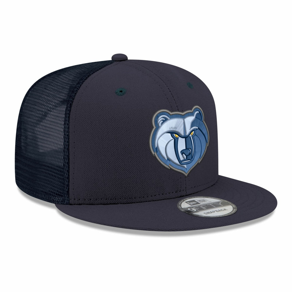 NBA Memphis Grizzlies Core Logo Meshback 9FIFTY Snapback Hat