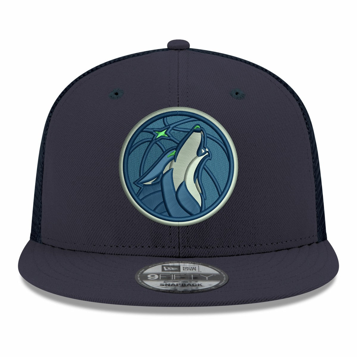 NBA Minnesota Timberwolves Core Logo Meshback 9FIFTY Snapback Hat