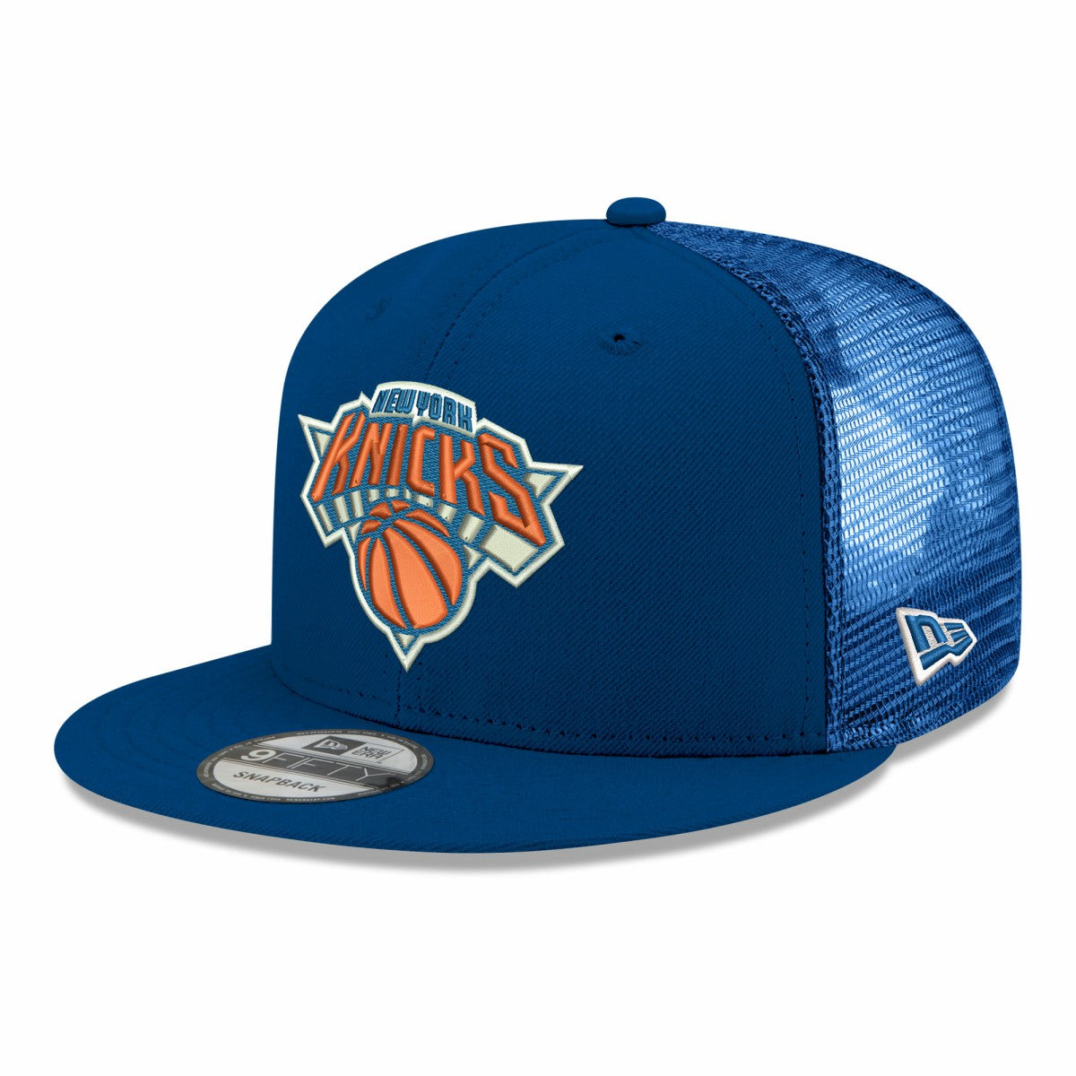 NBA New York Knicks Core Logo Meshback 9FIFTY Snapback Hat