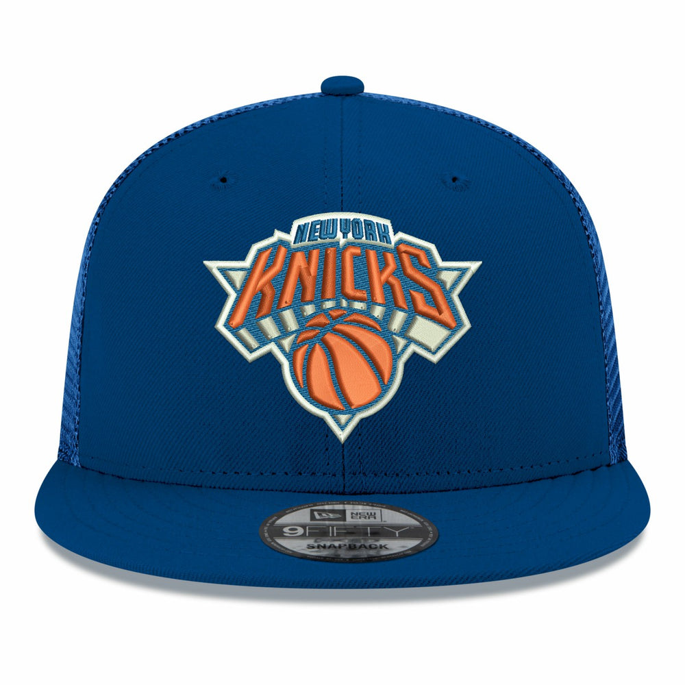 NBA New York Knicks Core Logo Meshback 9FIFTY Snapback Hat