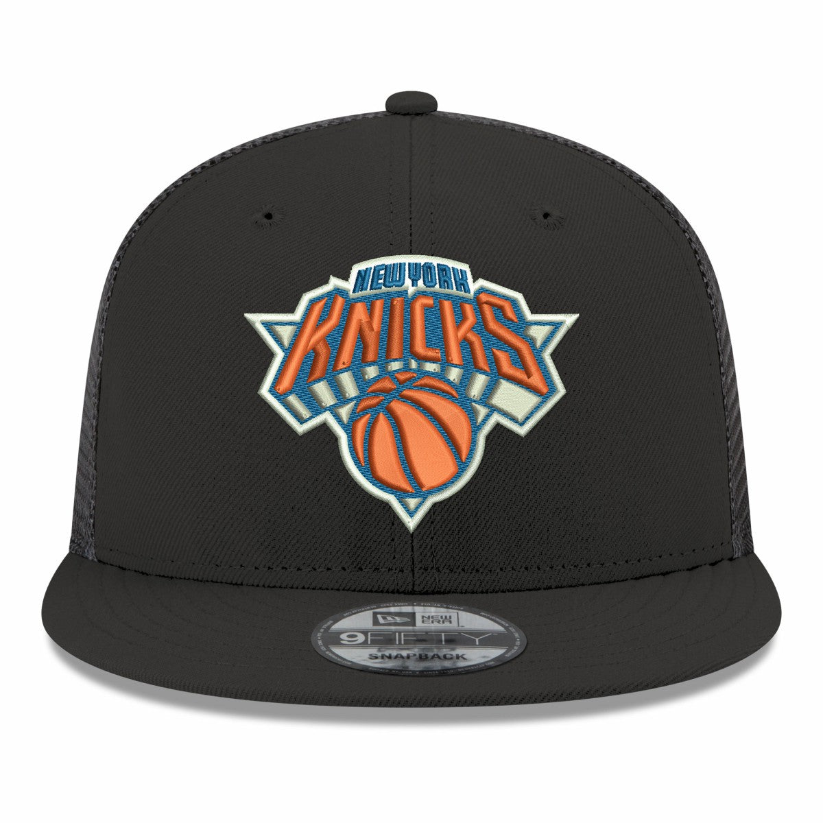 NBA New York Knicks Core Logo Meshback 9FIFTY Snapback Hat