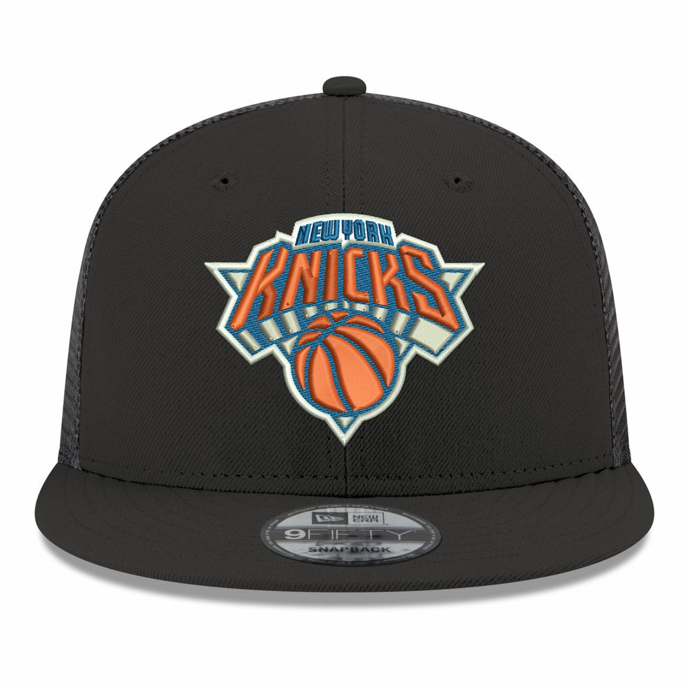 NBA New York Knicks Core Logo Meshback 9FIFTY Snapback Hat