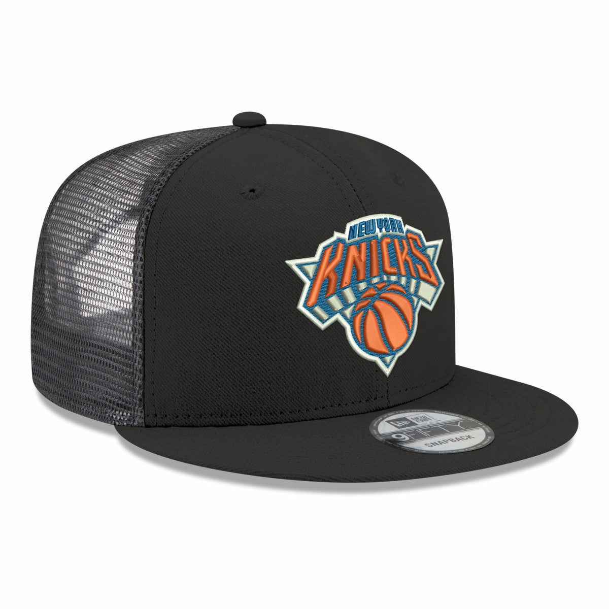 NBA New York Knicks Core Logo Meshback 9FIFTY Snapback Hat