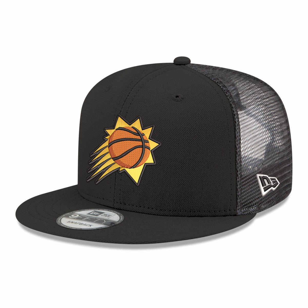 NBA Phoenix Suns Core Logo Meshback 9FIFTY Snapback Hat