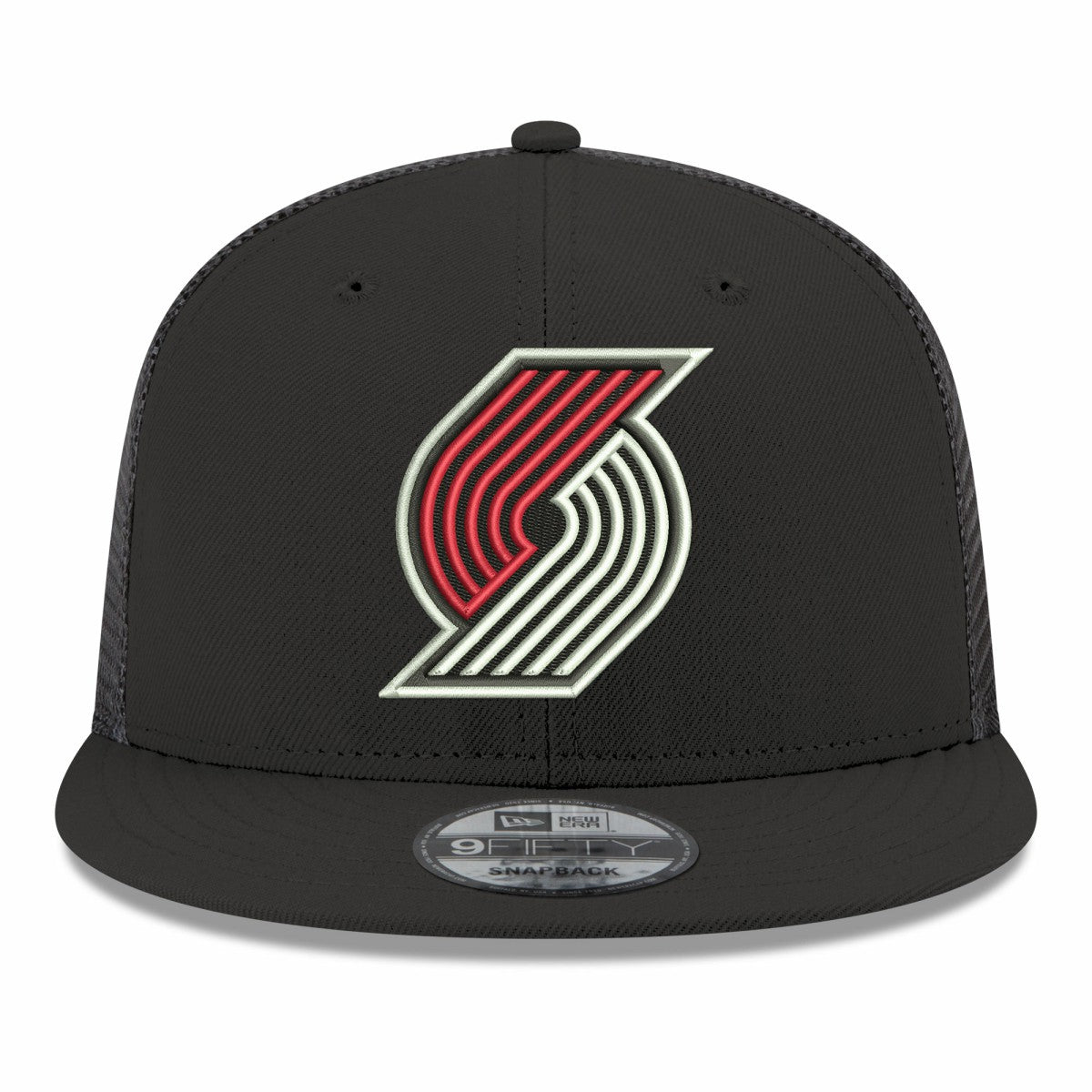NBA Portland Trail Blazers Core Logo Meshback 9FIFTY Snapback Hat