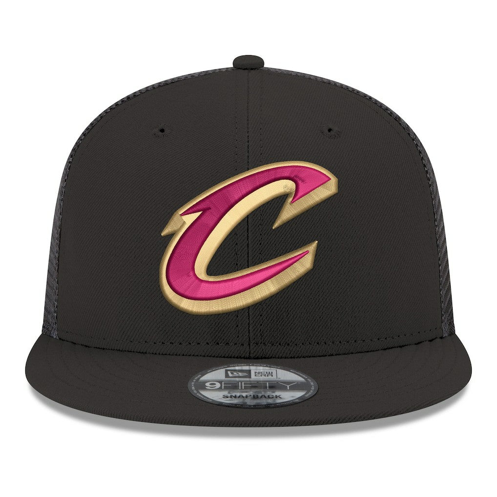 NBA Cleveland Cavaliers Core Logo Meshback 9FIFTY Snapback Hat sale