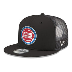 NBA Detroit Pistons Core Logo Meshback 9FIFTY Snapback Hat sale