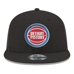 NBA Detroit Pistons Core Logo Meshback 9FIFTY Snapback Hat sale