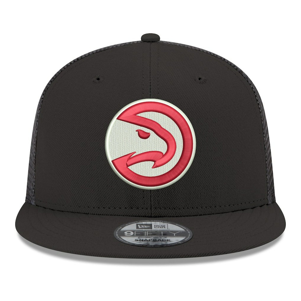NBA Atlanta Hawks Core Logo Meshback 9FIFTY Snapback Hat