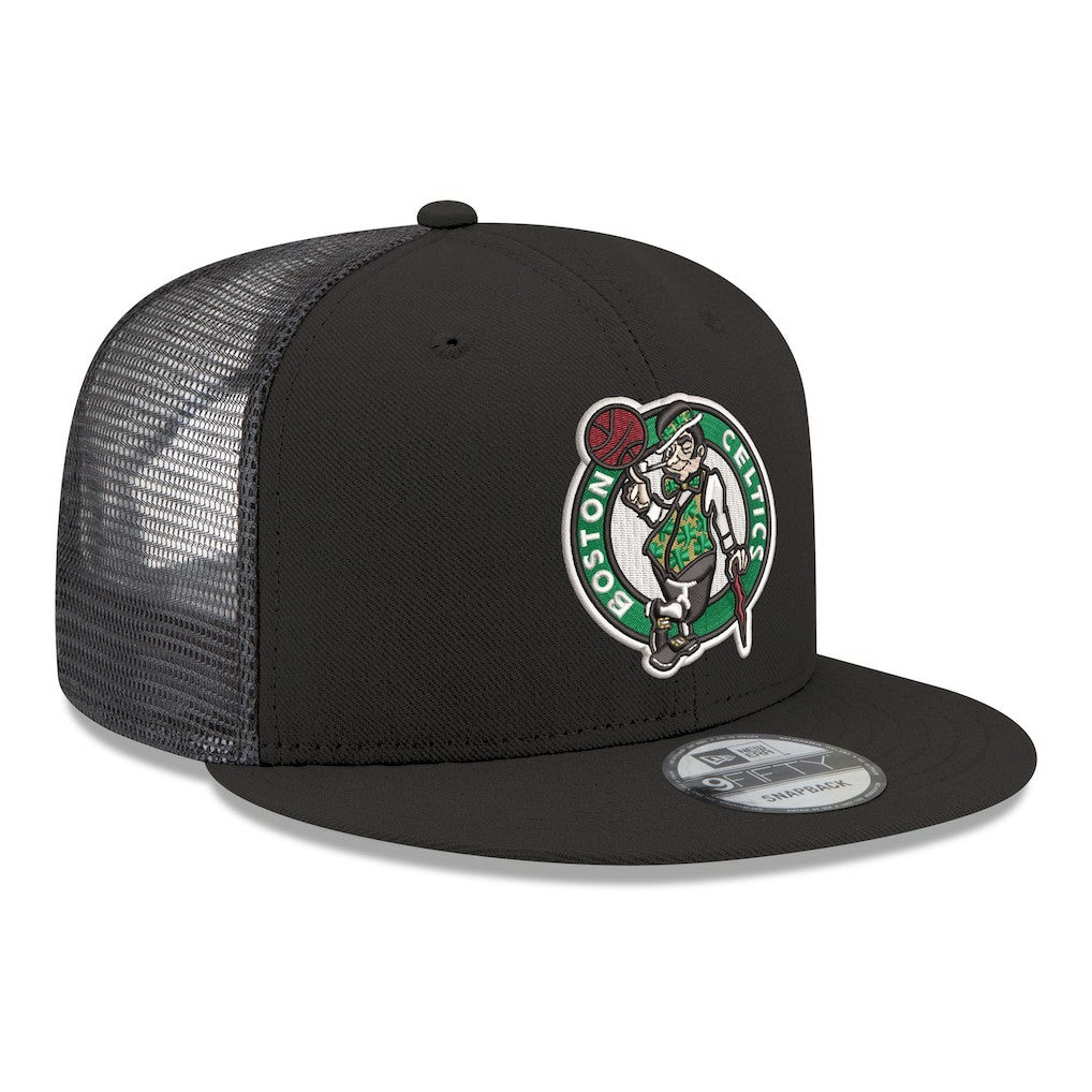 NBA Boston Celtics Core Logo Meshback 9FIFTY Snapback Hat