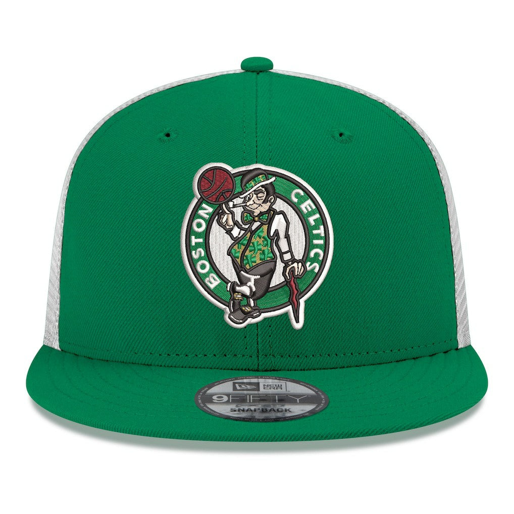 NBA Boston Celtics Core Logo Meshback 9FIFTY Snapback Hat
