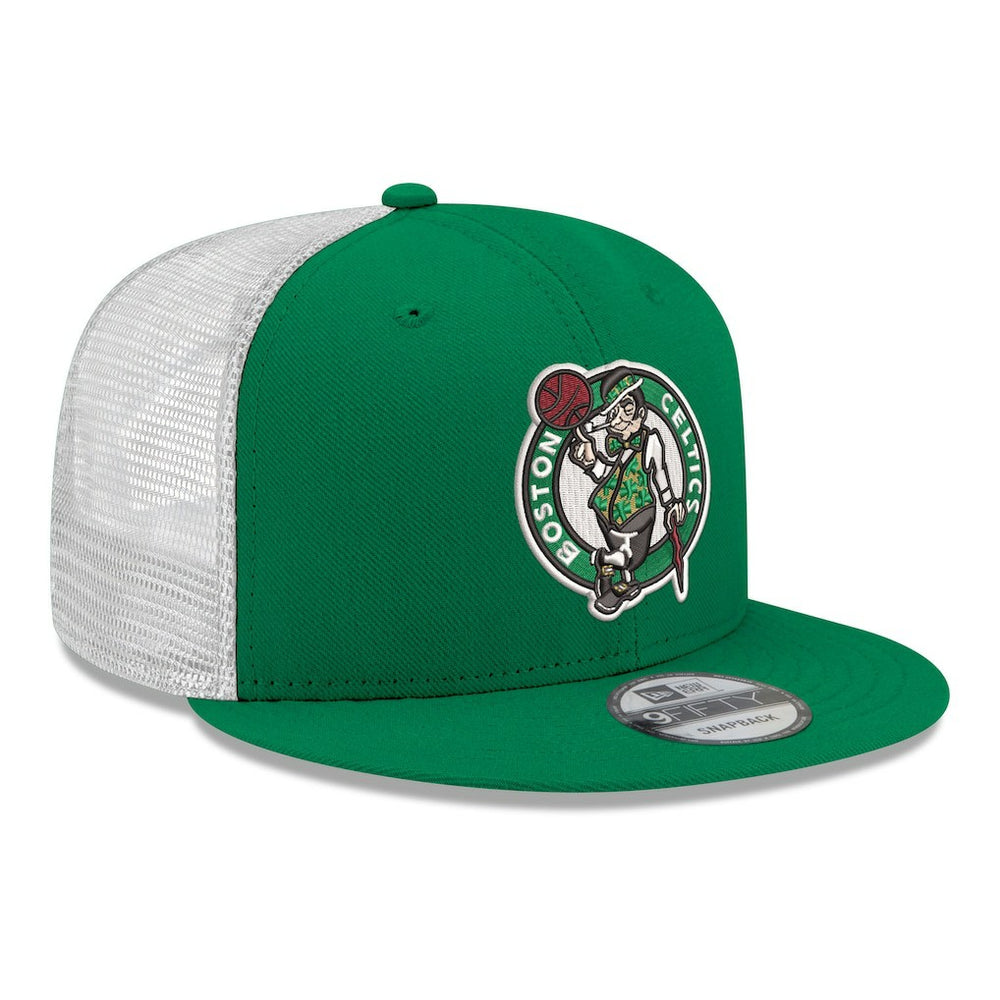 NBA Boston Celtics Core Logo Meshback 9FIFTY Snapback Hat