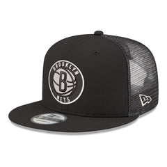 NBA Brooklyn Nets Core Logo Meshback 9FIFTY Snapback Hat