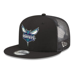 NBA Charlotte Hornets Core Logo Meshback 9FIFTY Snapback Hat
