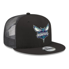 NBA Charlotte Hornets Core Logo Meshback 9FIFTY Snapback Hat