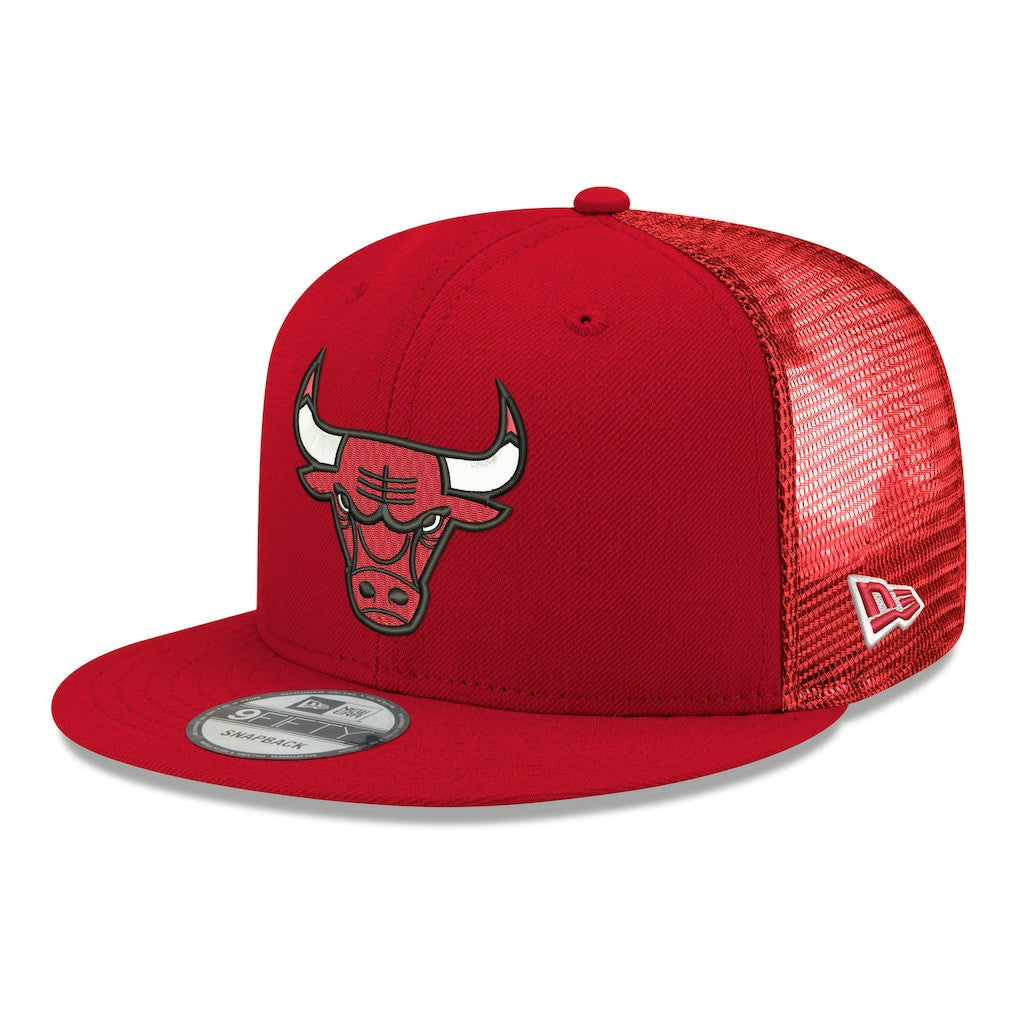 NBA Chicago Bulls Core Logo Meshback 9FIFTY Snapback Hat