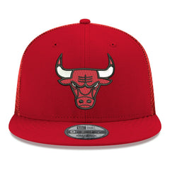 NBA Chicago Bulls Core Logo Meshback 9FIFTY Snapback Hat
