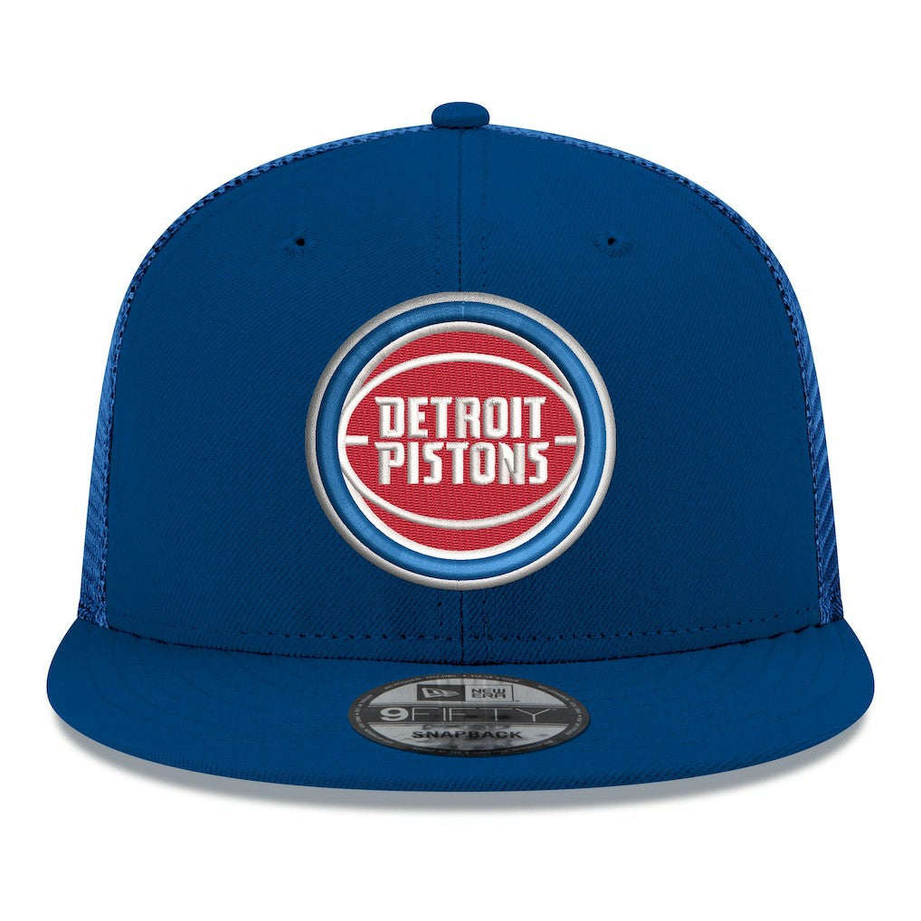 NBA Detroit Pistons Core Logo Meshback 9FIFTY Snapback Hat sale