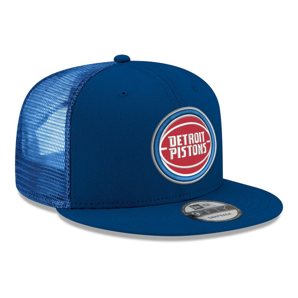 NBA Detroit Pistons Core Logo Meshback 9FIFTY Snapback Hat sale