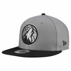 NBA Minnesota Timberwolves Core Logo Storm Gray Two-Tone 9FIFTY Snapback Hat