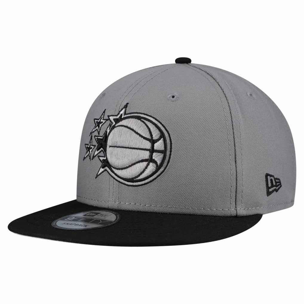 NBA Orlando Magic Core Logo Storm Gray Two-Tone 9FIFTY Snapback Hat