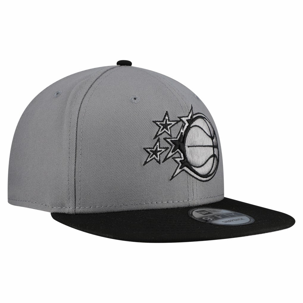 NBA Orlando Magic Core Logo Storm Gray Two-Tone 9FIFTY Snapback Hat