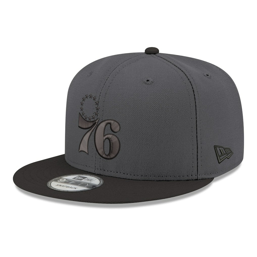 NBA Philadelphia 76ers Logo 2-Tone 9FIFTY Snapback Hat
