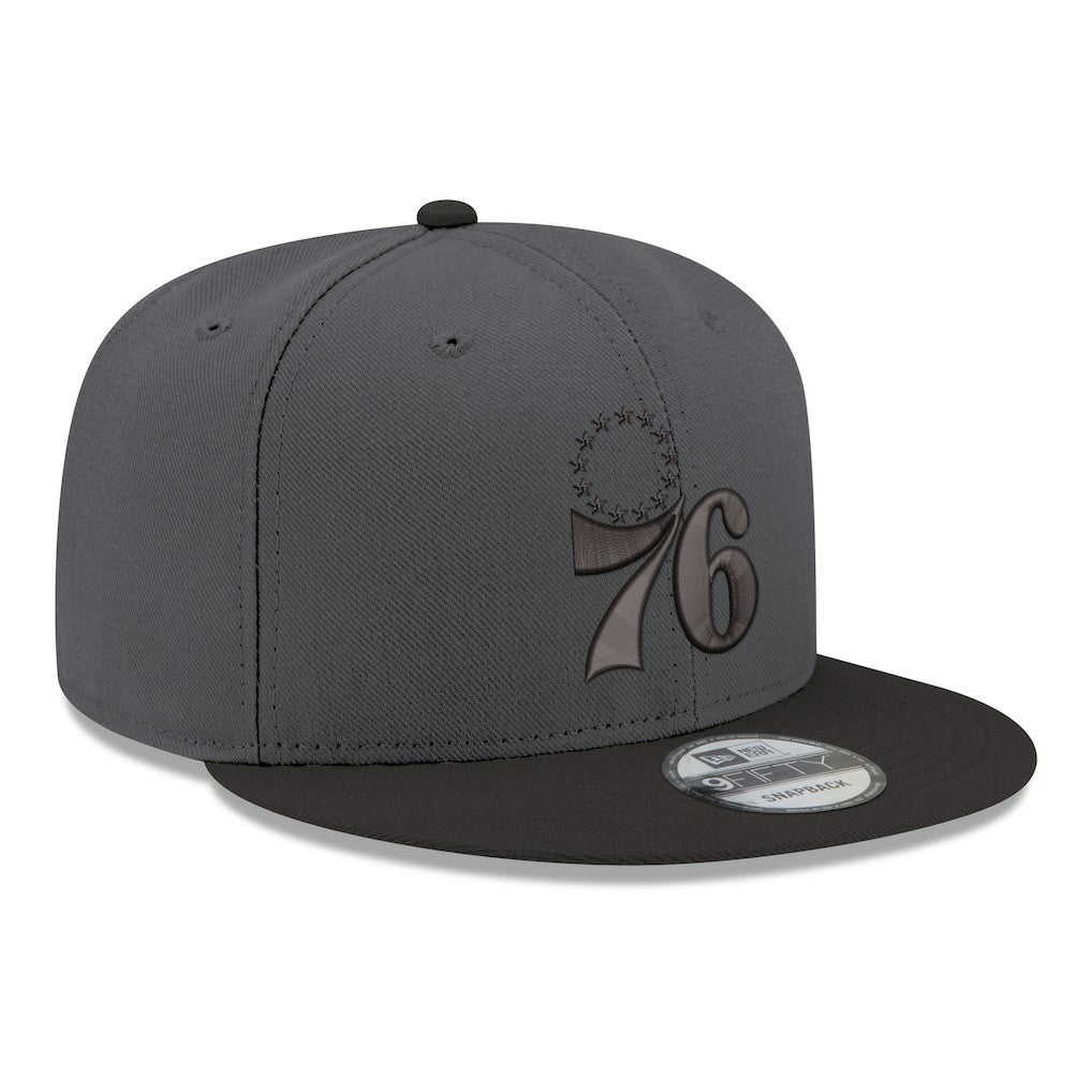 NBA Philadelphia 76ers Logo 2-Tone 9FIFTY Snapback Hat