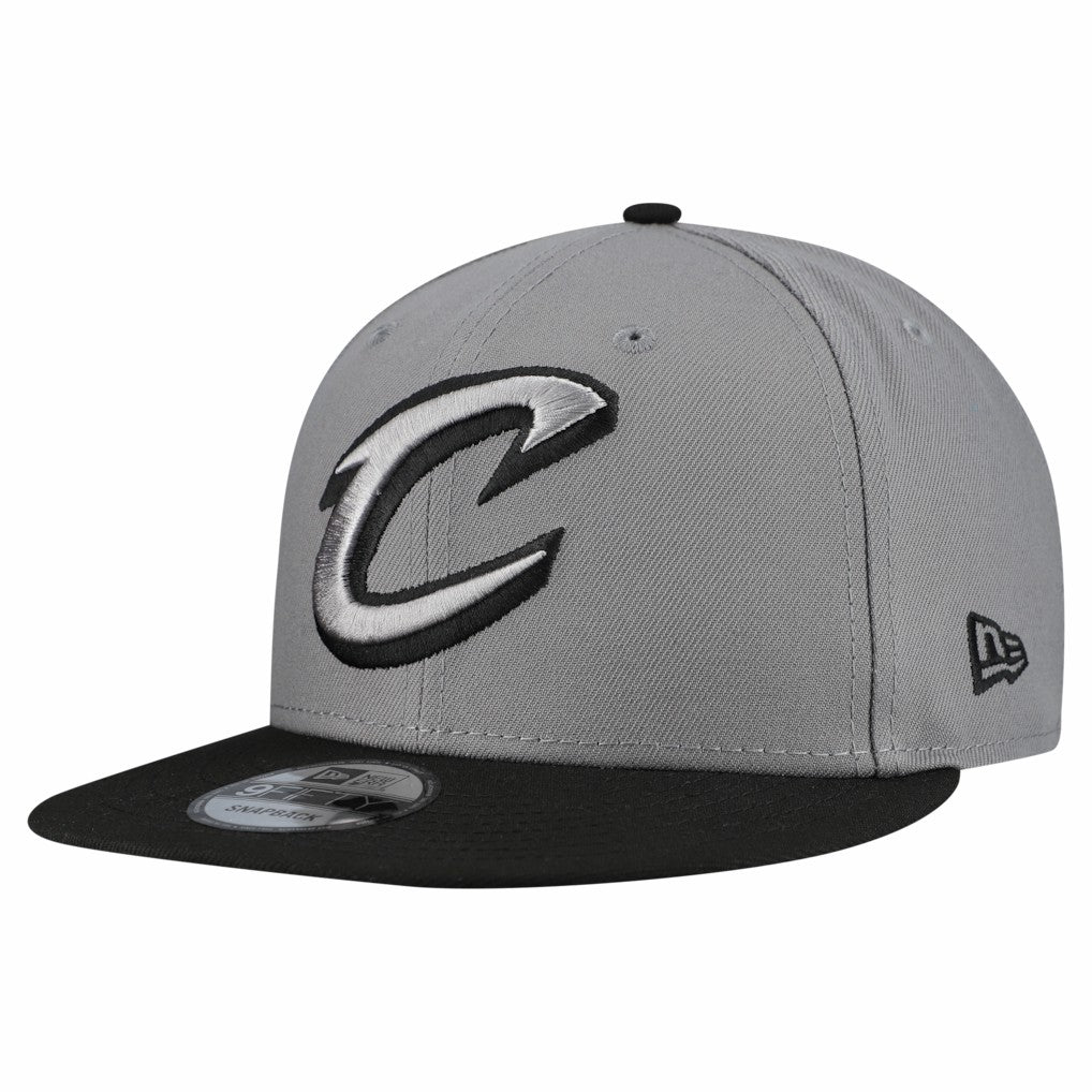 NBA Cleveland Cavaliers Core Logo Storm Gray Two-Tone 9FIFTY Snapback Hat sale