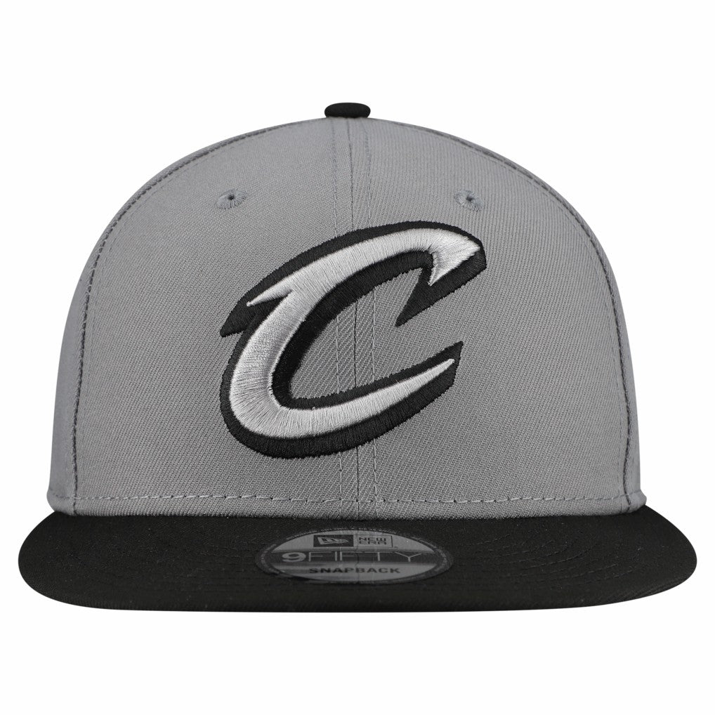 NBA Cleveland Cavaliers Core Logo Storm Gray Two-Tone 9FIFTY Snapback Hat sale