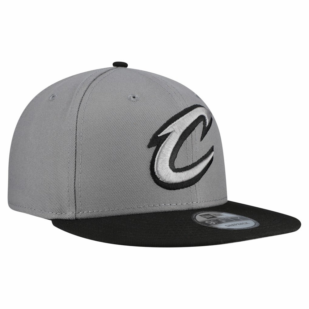 NBA Cleveland Cavaliers Core Logo Storm Gray Two-Tone 9FIFTY Snapback Hat sale