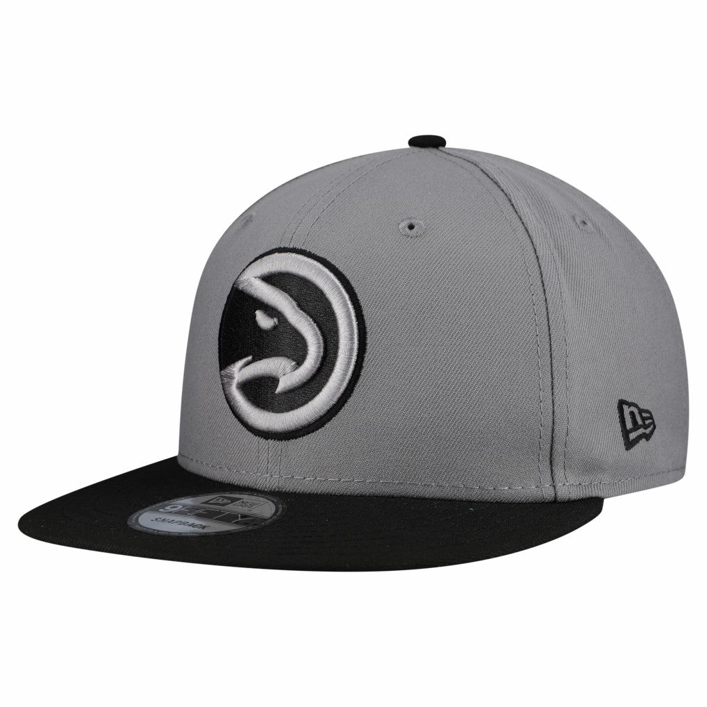 NBA Atlanta Hawks Core Logo Storm Gray Two-Tone 9FIFTY Snapback Hat