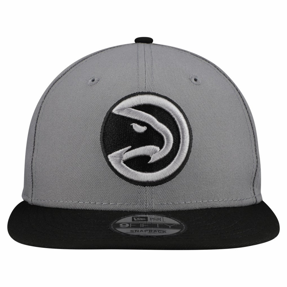 NBA Atlanta Hawks Core Logo Storm Gray Two-Tone 9FIFTY Snapback Hat
