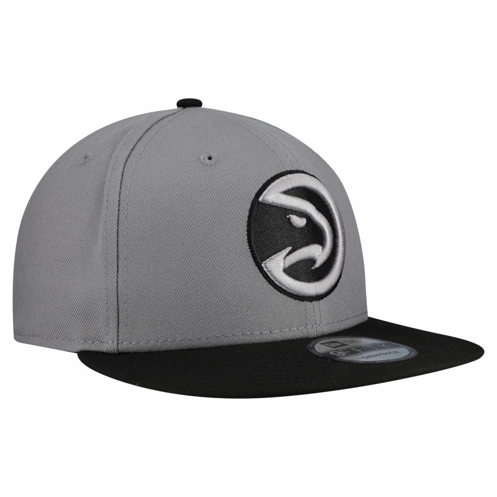 NBA Atlanta Hawks Core Logo Storm Gray Two-Tone 9FIFTY Snapback Hat