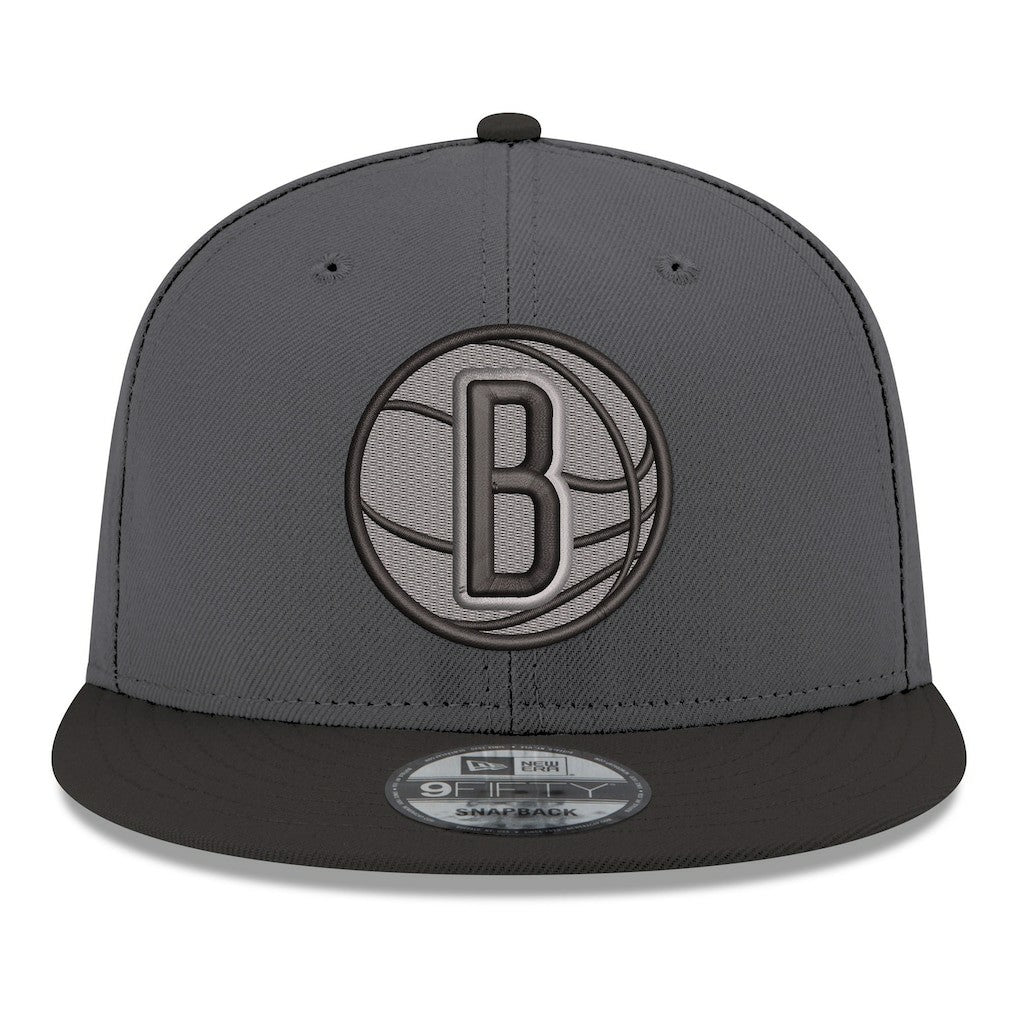 NBA Brooklyn Nets Logo 2-Tone 9FIFTY Snapback Hat