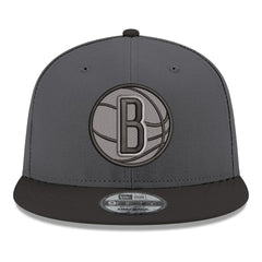 NBA Brooklyn Nets Logo 2-Tone 9FIFTY Snapback Hat
