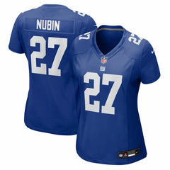 Tyler Nubin  Women's Team Game Jersey - New York Giants