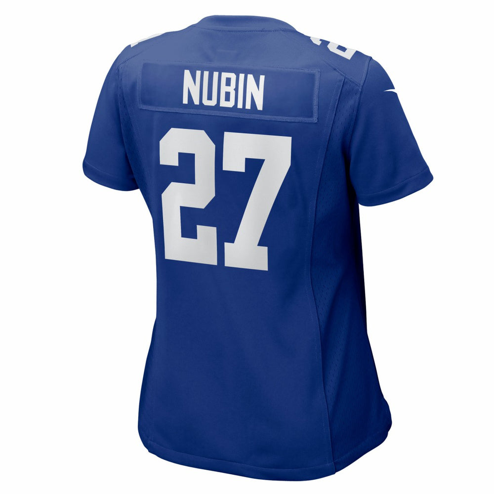 Tyler Nubin  Women's Team Game Jersey - New York Giants