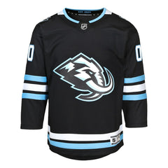 NHL Black Utah Mammoth Youth Home Premier Custom Jersey