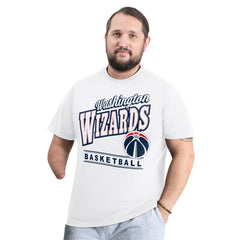 NBA Washington Wizards G-III Sports by Carl Banks Adaptive Headliner T-Shirt