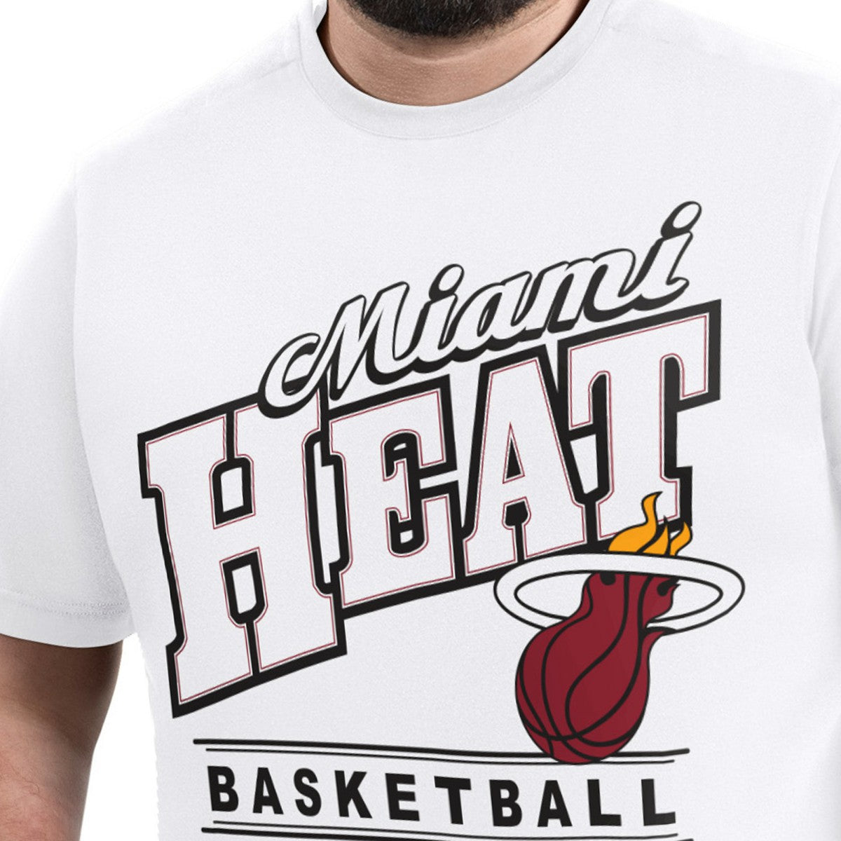 NBA Miami Heat G-III Sports by Carl Banks Adaptive Headliner T-Shirt
