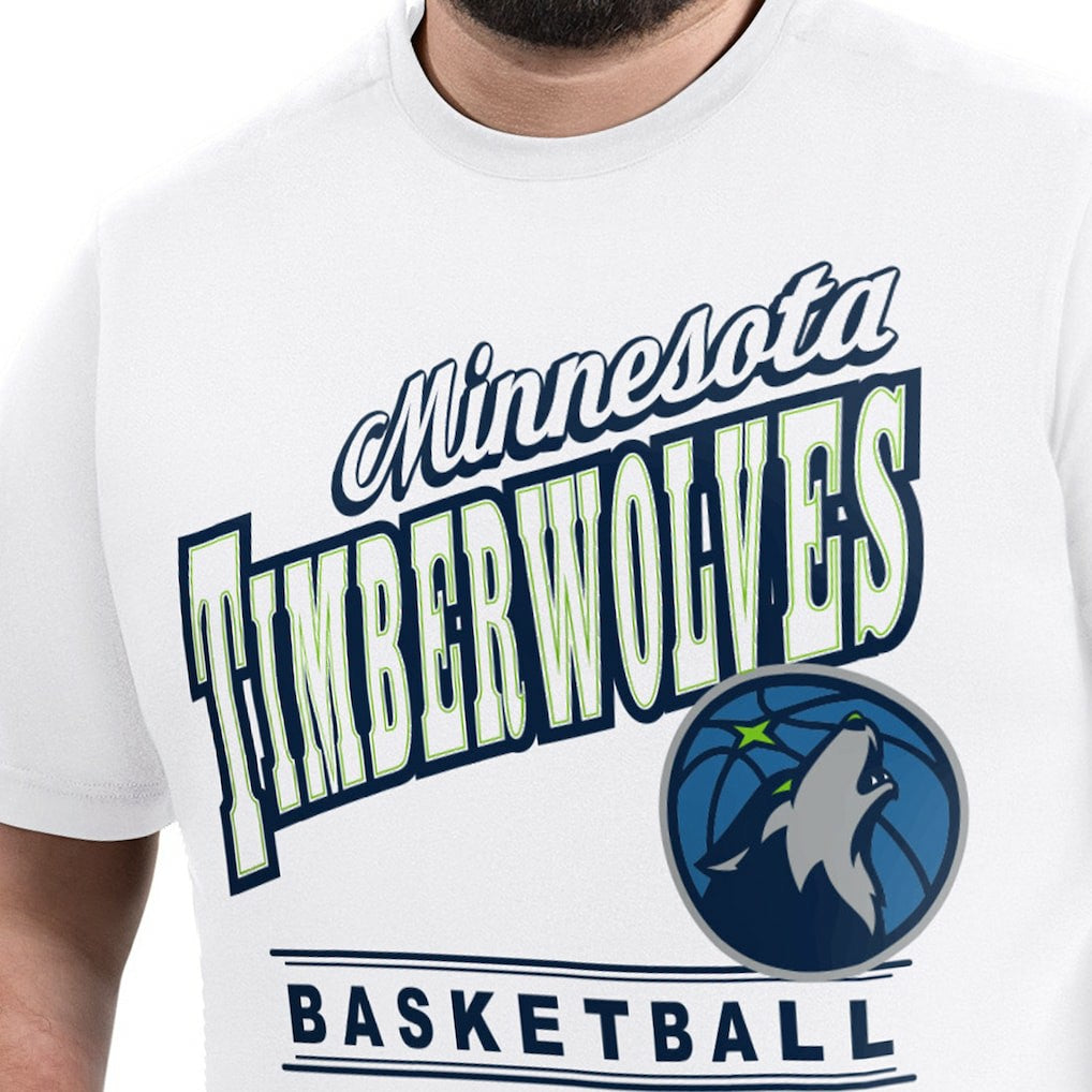 NBA Minnesota Timberwolves G-III Sports by Carl Banks Adaptive Headliner T-Shirt