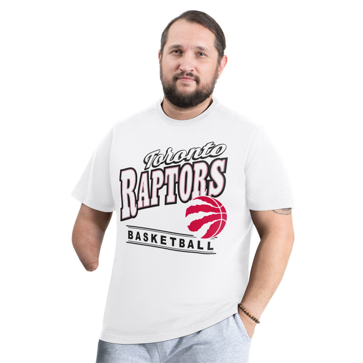 NBA Toronto Raptors G-III Sports by Carl Banks Adaptive Headliner T-Shirt