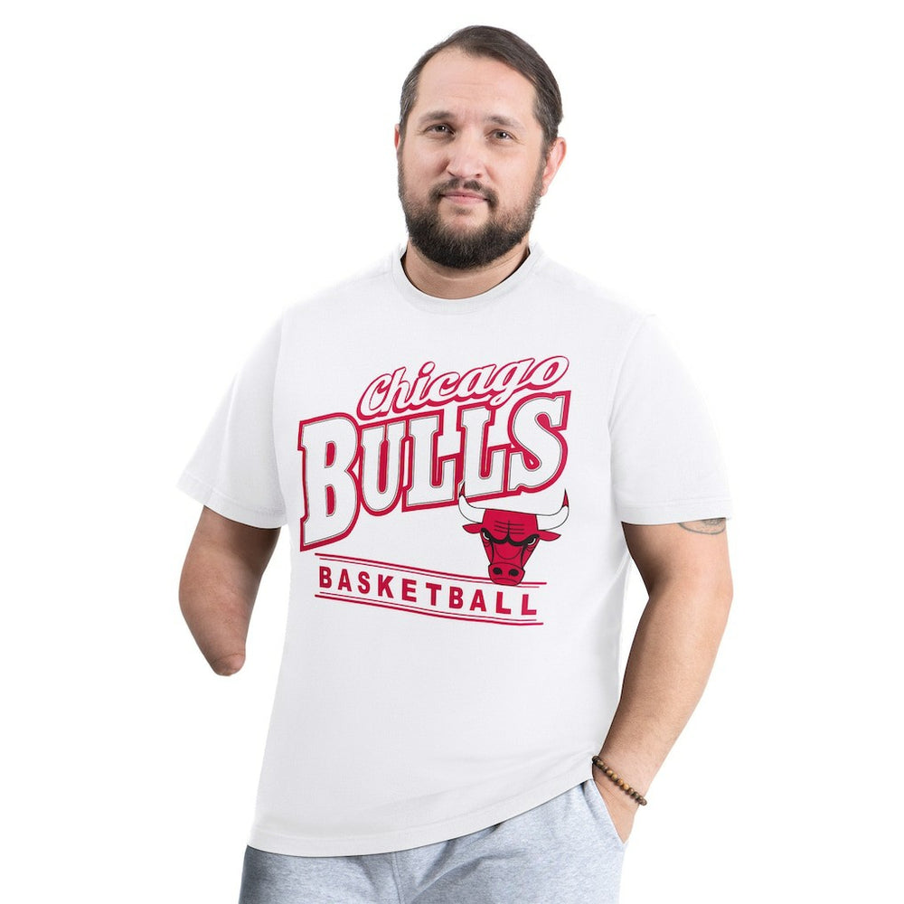 NBA Chicago Bulls G-III Sports by Carl Banks Adaptive Headliner T-Shirt sale