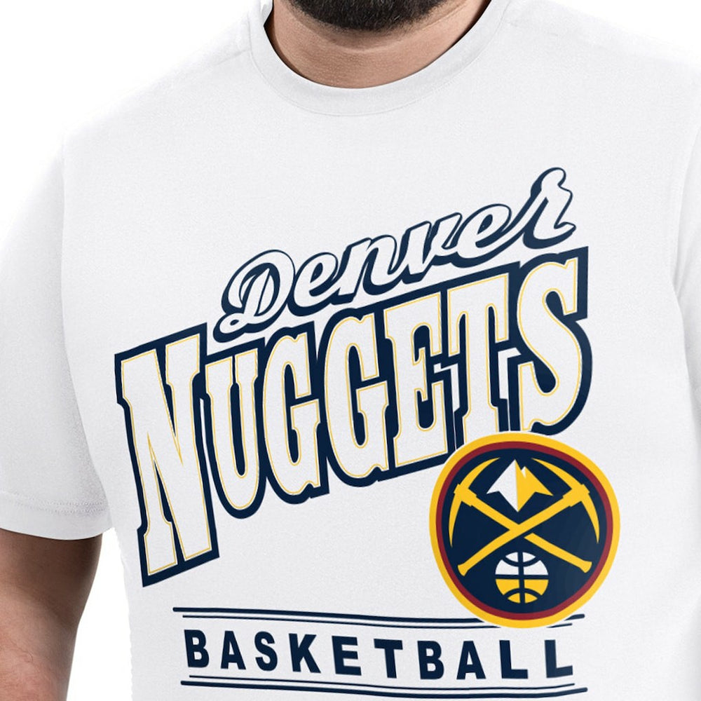 NBA Denver Nuggets G-III Sports by Carl Banks Adaptive Headliner T-Shirt sale