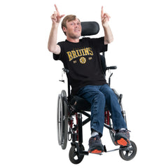 NHL Black Boston Bruins G-III Sports by Carl Banks Adaptive Classic Team Graphic T-Shirt