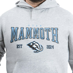 NHL Gray Utah Mammoth G-III Sports by Carl Banks Adaptive Classic Team Spirit Fleece Hoodie