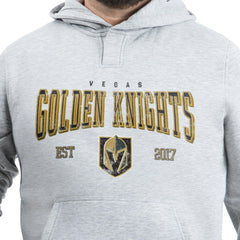 NHL Gray Vegas Golden Knights G-III Sports by Carl Banks Adaptive Classic Team Spirit Fleece Hoodie